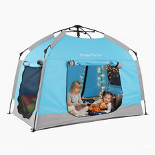 LED Kids Playhouse Tent - Portable Indoor/Outdoor Fun, Perfect Birthday Gift