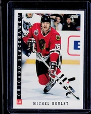 Hockey Score 1993-94 Score #153 Michel Goulet Chicago Blackhawks