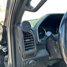 Custom 17mm phone mount for 2015-2020 F150 Vent Bezel Vent not included