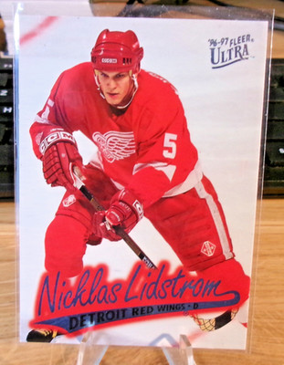 1996-97 Fleer Ultra - Niklas Lindstrom - Detroit Red Wings #53