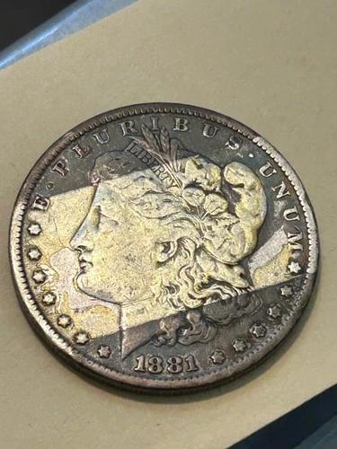 1881 P $1 Morgan Silver Dollar  90% Silver U.S. Authentic Coin #148