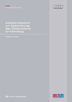Stephan Lorenz | Assistenzsystem Zur Optimierung Des Sitzkomforts Im Fahrzeug
