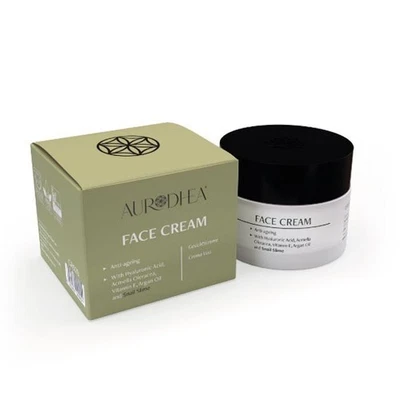 CHOGAN AURODHEA AURODHEA Face Cream Anti Aging Hyaluronsäure Arganöl Schneckenschleim 50 ml