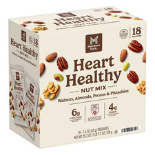 Member's Mark Heart Healthy Nut Mix 1.4oz 18 Pack