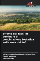 Mehretab Haileselassie Yohalashet (U. A.) | Effetto Dei Tassi Di Semina E Di...