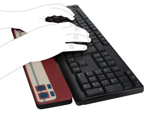 Tastatur Handballenauflage Gaming Pad Ergonomisch Handgelenk-Auflage PC Laptop - Afbeelding 4 van 5