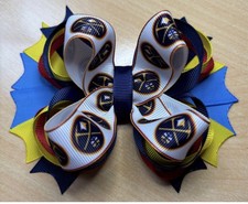 Denver Nuggets Basketball Inspired Hair Bow