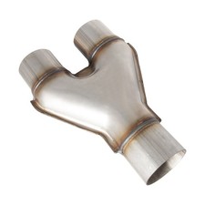 Exhaust Y-pipe 2.5single To 2.25dual Exhaust Connector Stainless Steel Y-shape Exhaust Y-pipe 2.5single To 2.25dual Exhaust Connector Stainless Steel Y-shape