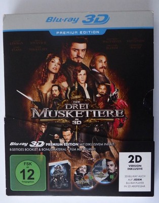 Die drei Musketiere (Premium Edition) [Blu-ray 3D] v... | DVD | Zustand sehr gut