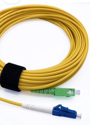 LWL Patchkabel LCUPC auf SCAPC 10m gelb Glasfaser