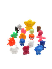 Gogos Figuren  - 18 Stück - 90er Riesen Gogo Spielzeug Retro vintage Sammlung