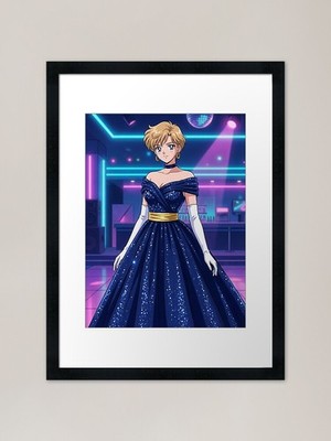 Matrose Uranus 80er Abschlussball gerahmtes Kunstwerk P gerahmt Wandbild Poster Leinwanddruck Bild