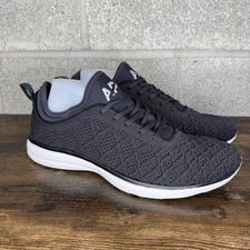 APL TechLoom Phantom Shoes Mens Size 12 Black Athletic Running Knit Lightweight