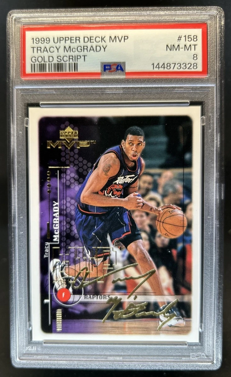 Tracy McGrady Professional Sports Authenticator (PSA) Basketball 