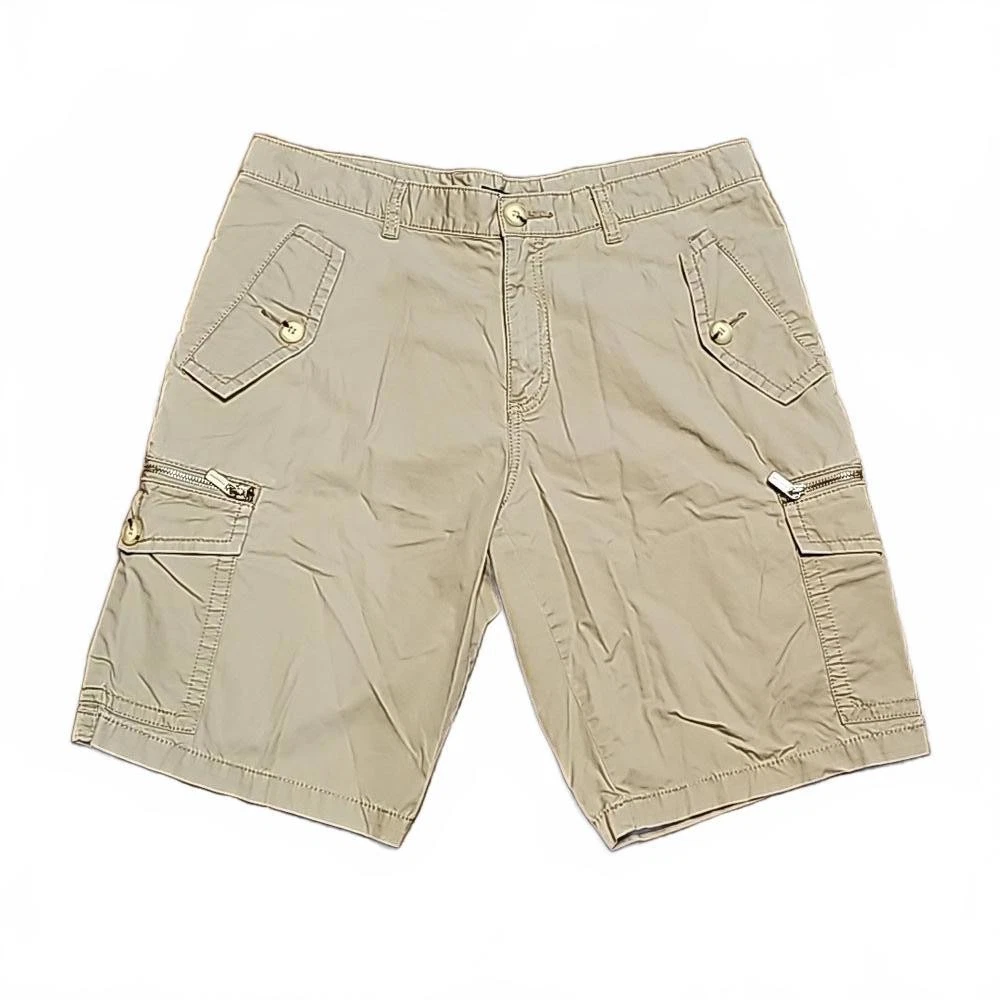 Michael Kors Chino cargo shorts beige men's size 34