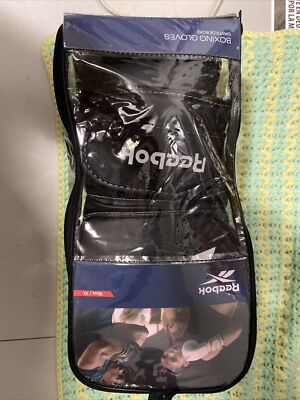 Reebok Boxing Gloves,16oz Weight, XL, Black , Adjustable Strap