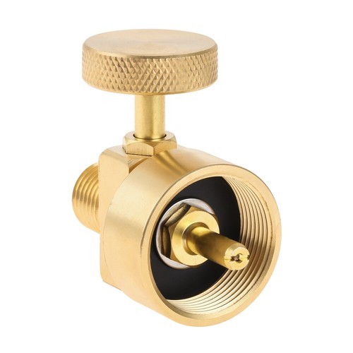 1LB Propane Cylinder Tank Refill Adapter with 1/4" Male NPT Thread for Gas Stove - Picture 4 of 7