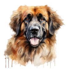 10x 18x18 cm Leonberger car sticker dogs large sticker