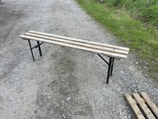 Vintage Wooden Bench / Fold Up Bench  / Garden Bench