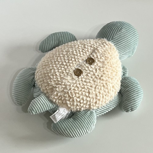 Little Toasties New Zealand Sea Turtle Heat & Hug Plush Mint Green Soft Corduroy - Picture 5 of 13