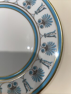 RICHARD GINORI PALMETTE INDACO BREAD PLATE, NEW! | eBay