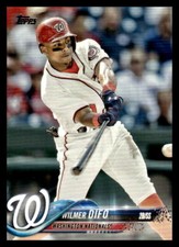 2018 Topps  Wilmer Difo #473 Washington Nationals Baseball Card