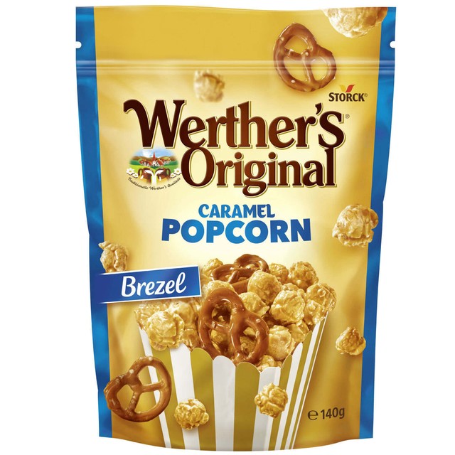 Werther's Original Caramel Popcorn Pretzel 140g New from Germany eBay