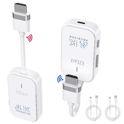 Wireless HDMI Transmitter Receiver 4K Ultra HD   30m Funk   HDMI kabellos UVP99 