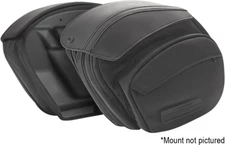 Saddlemen DXT Expandable Saddlebags & DXT Rigid Brackets Harley Dyna 06-17