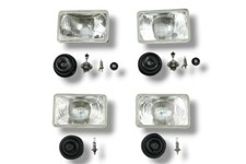 Umrüst Scheinwerfer komplettes Set für Audi quattro Typ 81 82 B2 US auf EU Umrüst Scheinwerfer komplettes Set für Audi quattro Typ 81 82 B2 US auf EU