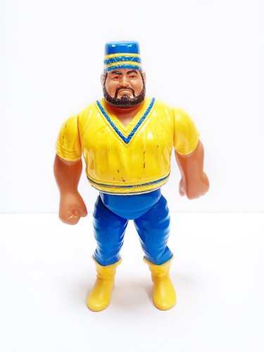 WWF Akeem Hasbro Vintage Wrestling Action Figure W...