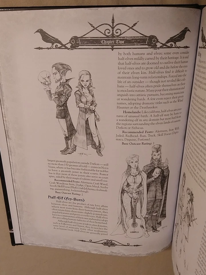 龙与地下城精装翻印乌鸦洛夫特玩家手册 V.3.5 — 第 4/4 张图片