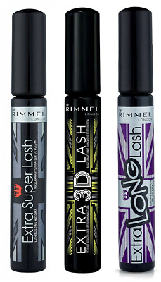 RIMMEL London Extra LONG / 3D / SUPER Lash Mascara Black 8 ml *WÄHLEN SIE IHREN TYP*