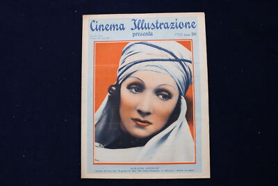 1936 JULY 8 CINEMA ILLUSTRAZIONE MAGAZINE - MARLENE DIETRICH - ITALIAN - E 23815