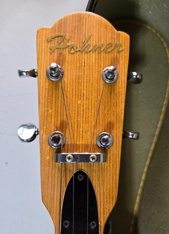 Hohner Banjo 5 String Bluegrass Folk Banjo w/ Case Vintage - Image 3 of 4