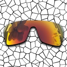 Ricambio lenti antigraffio rosso fuoco USA per ottica spia Flynn montatura polarizzata