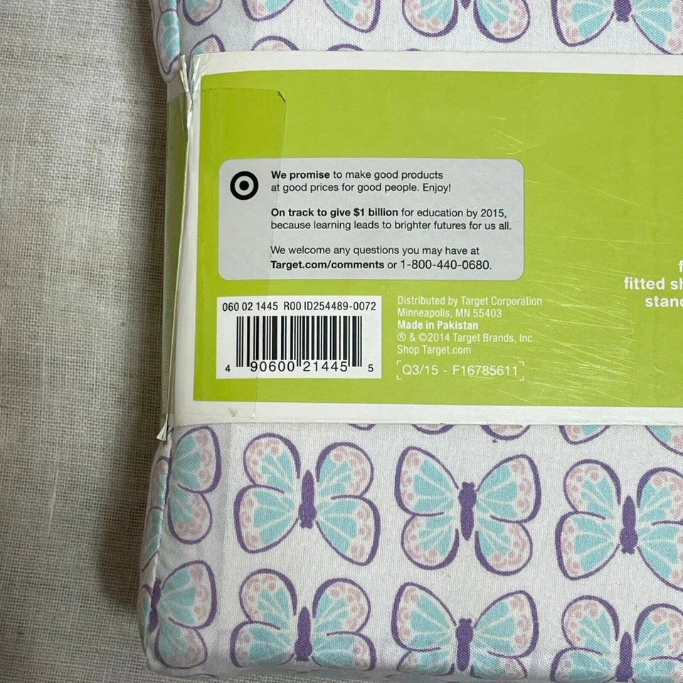 Juego de Sábanas Microfibra Mariposa Colección Circo Flutter Tamaño Doble  Foto 4 de 4