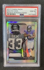 2017 Prizm Dalvin Cook Rookie Intro #5 RC PSA 10 GEM MINT 💎💎💎