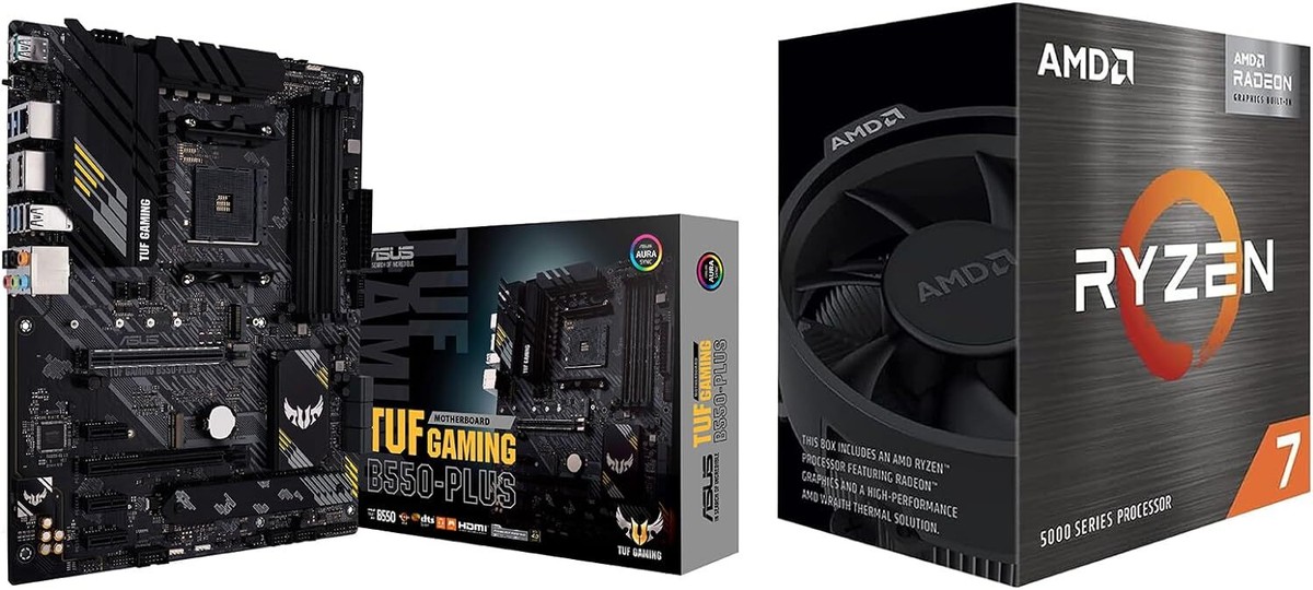 Ryzen7 5700X + TUF GAMING B550-PLUSの不具合品 Ryzen7 5700X + TUF GAMING B550-PLUSの不具合品