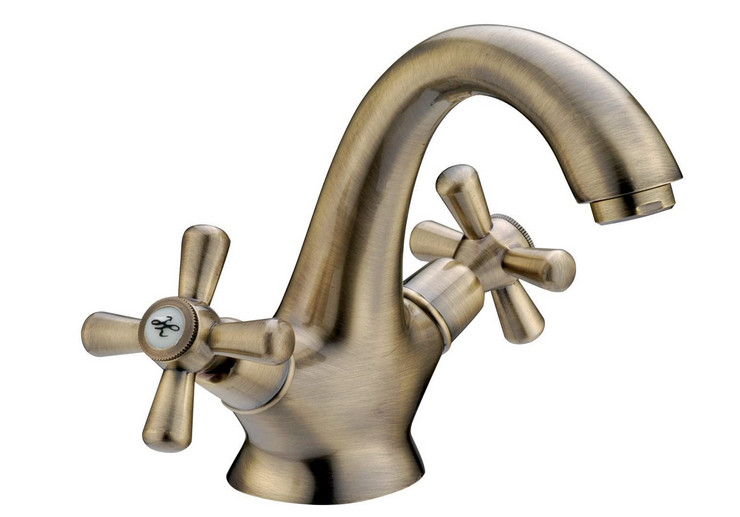 MISCELATORE PER LAVABO SERIE SOFIA BRONZATO