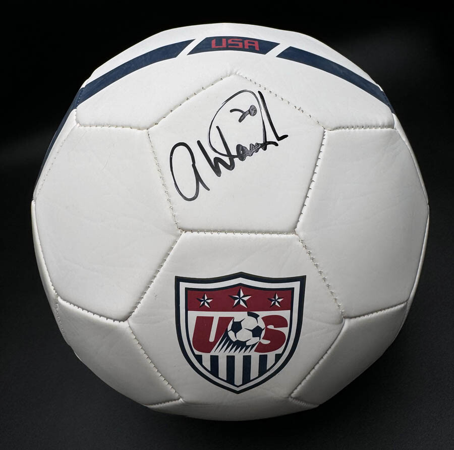 Abby Wambach SIGNED Team USA Soccer Ball Legend Olympics ITP PSA