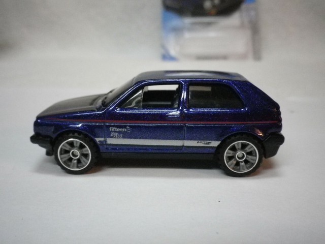 2019 Hot Wheels Blue Volkswagen VW Golf MK2 Custom Real ...