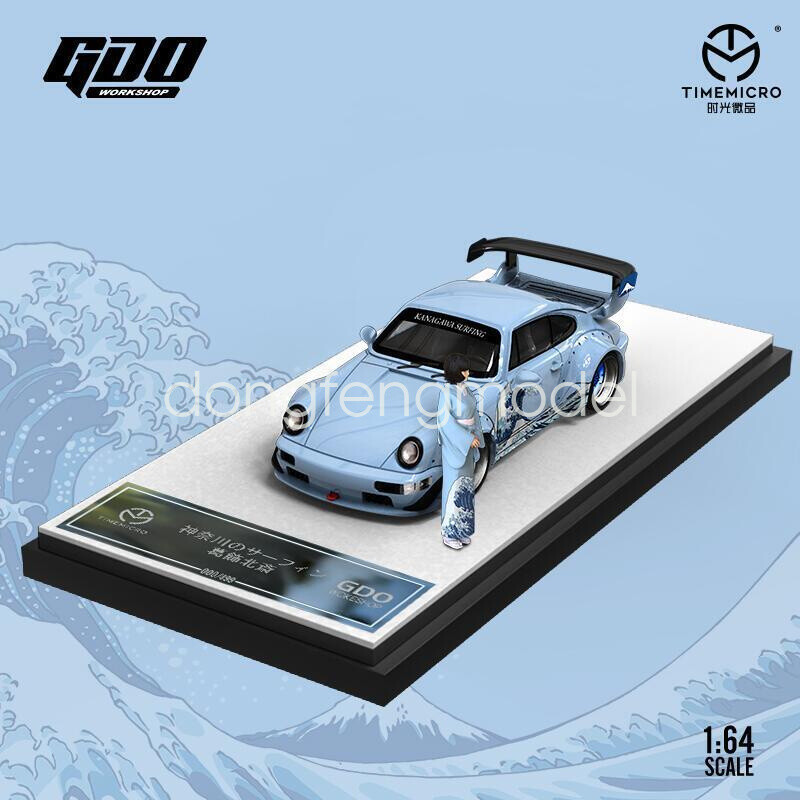 Time Micro X GDO 1:64 RWB964 The Great Wave off Kanagawa Diecast