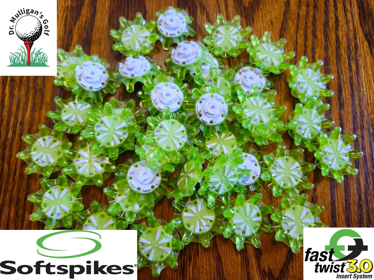28 GREEN Pulsar Fast Twist 3.0 SoftSpikes Spikes Cleats
