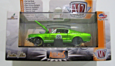 M2 Machines AUTO-MODS, 1968 FORD MUSTANG, GREEN, AM 02