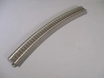 LQ421 MARKLIN 24330 Train Ho 1/87 1 rail courbe avec ballast R3 515 mm 30° - Photo 1/4