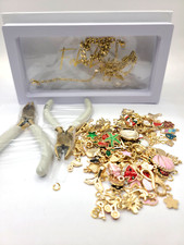 FabuLove Charm Jewelry Kit - DIY Necklace/Bracelet NEVER BEEN USED