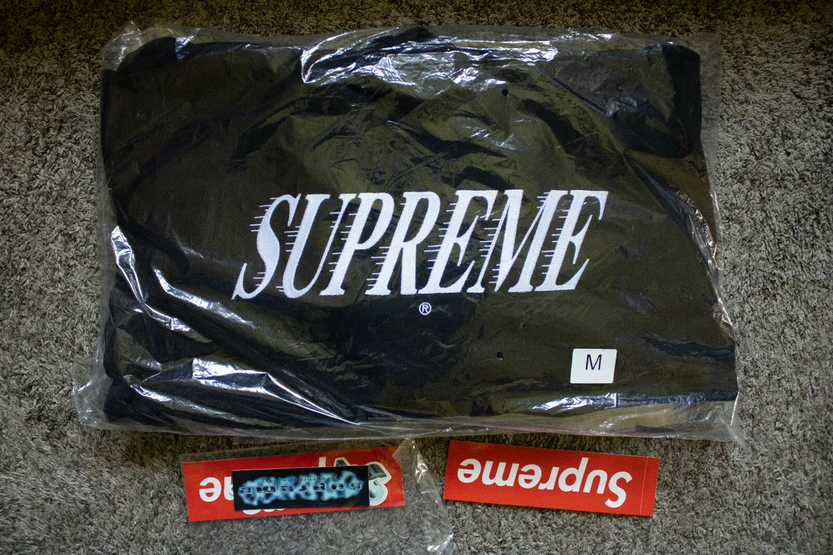 Supreme crossover hooded sweatshirt black sale