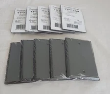 Eaton TP7294 Blank Outlet Cover Bronze Steel. (10 pk) NEW / Sealed. Ships Free
