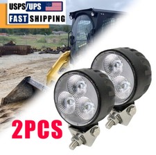 Flood LED work Lamp Assembly For CAT Skid loader 299D2 XHP 299D2 299D3 257D3